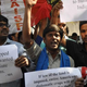 Protesters in front of the U.S. consulate in Hyderabad, India, on Dec. 19, 2013
STRDEL/AFP/Getty Images